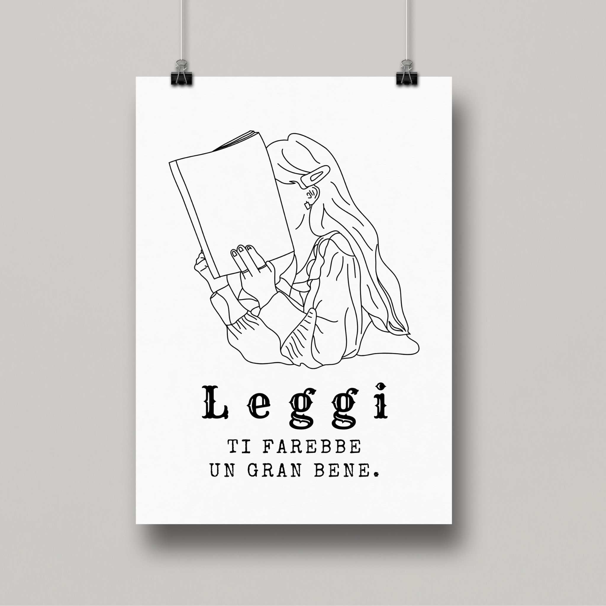 Poster A5 Leggi