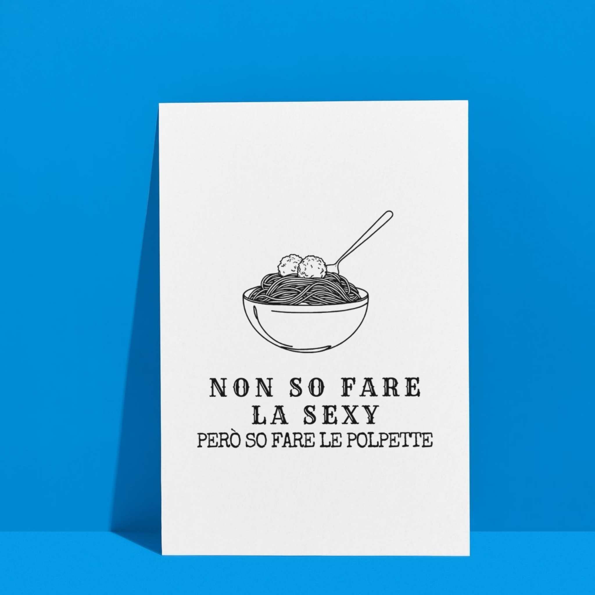 Poster A5 Polpette